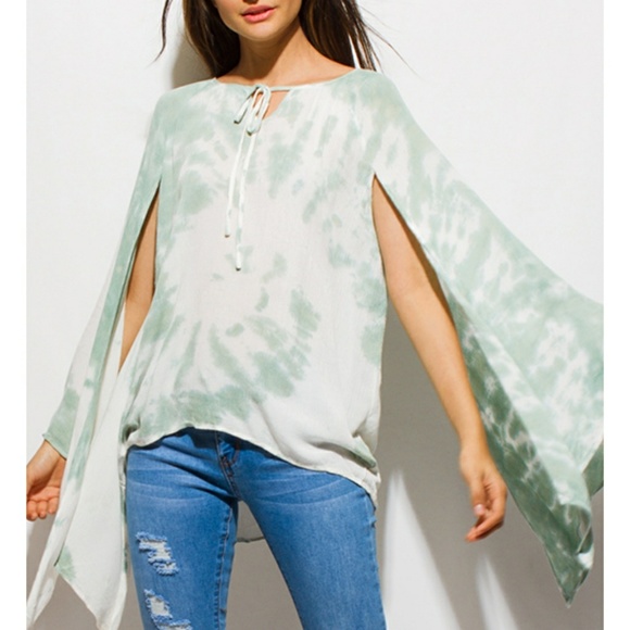 📣LAST ONE📣 🌿BOHO SLEEVED TOP🌿 - Picture 3 of 7